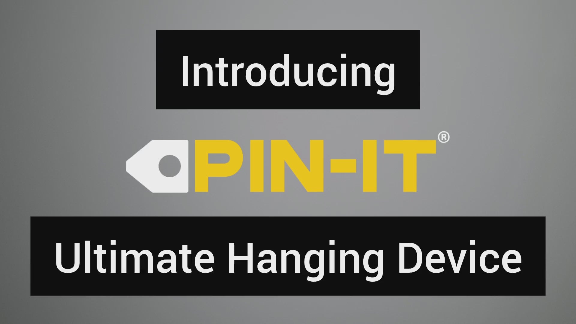 Pin-it® Multi-purpose Hanging Device