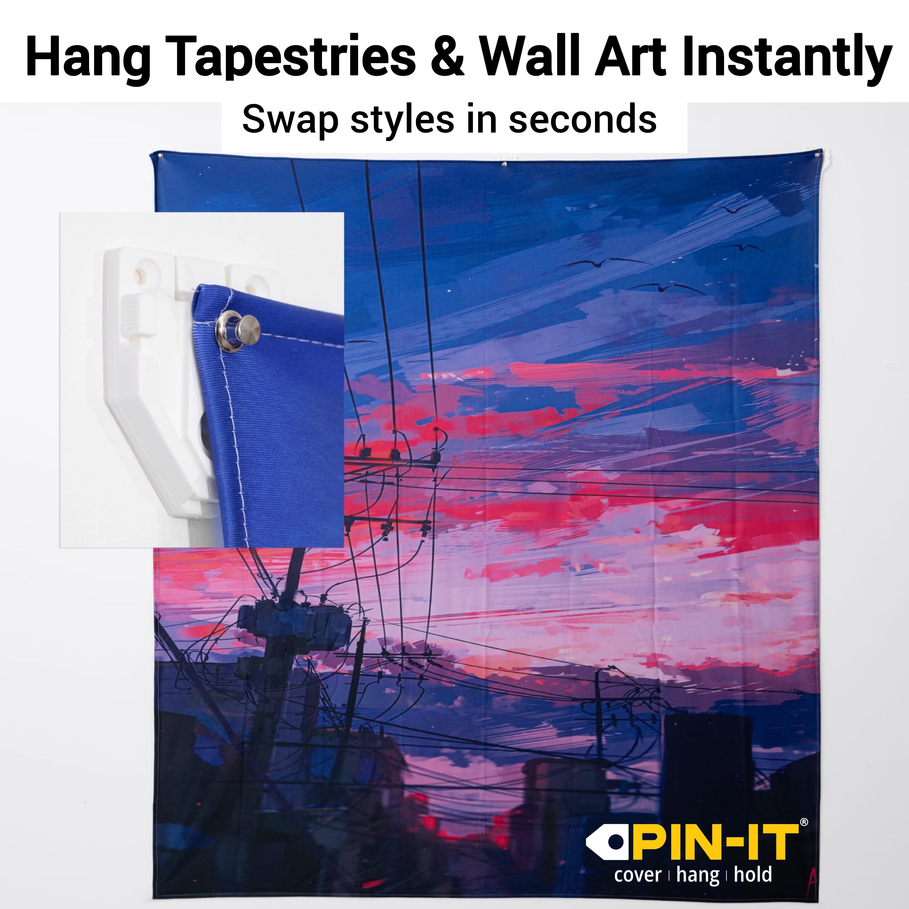 Pin-it® Multi-purpose Hanging Device